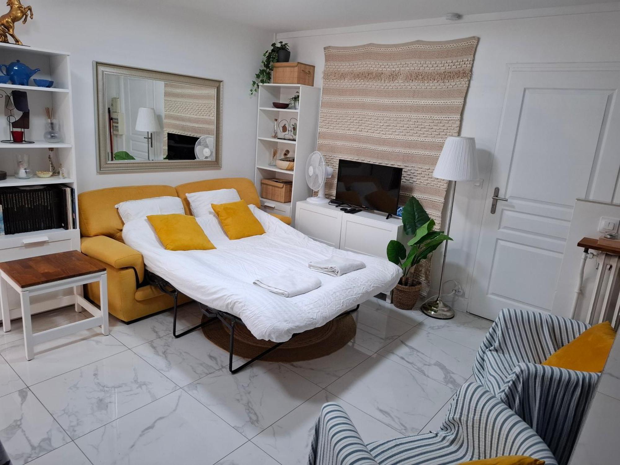 Large Private Suite With Living Room, Kitchen, Bathroom - Quiet And Privacy Homestay Paris